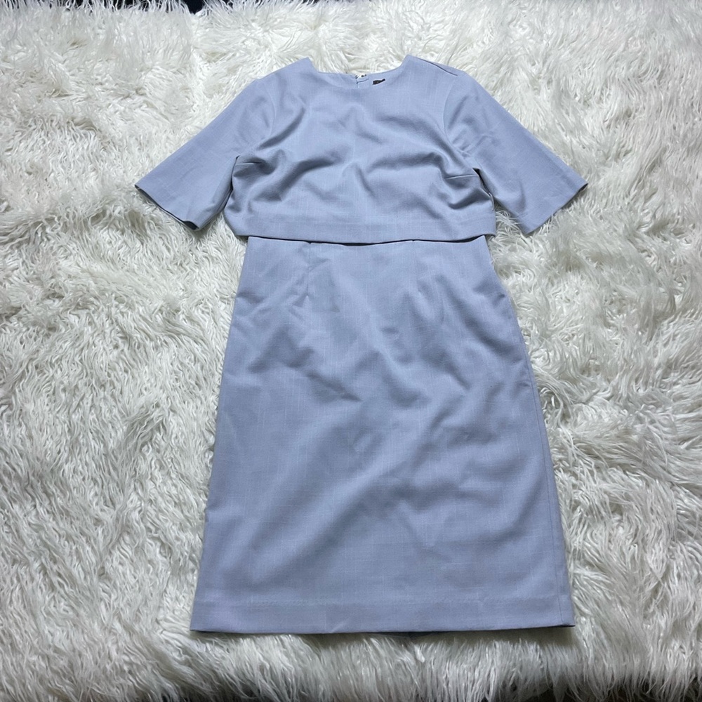 Ann Taylor Overlay Sheath Dress - Picture 2 of 5